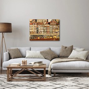 Tablou - Cartierul Waterfront, Portugalia (70x50 cm)