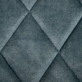 Scaun dining albastru Blue Fabric