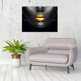 Tablou - Buzele femeii (70x50 cm)