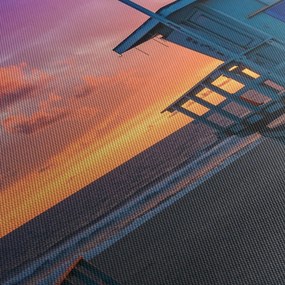 Tablou de pe plaja Santa Monica (90x60 cm)