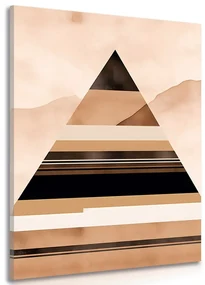 Tablou forme abstracte de piramidă