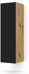 Dulap Dual 120 (Stejar artisan + Negru). 1124859