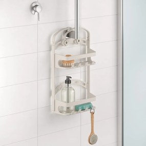 Raft pentru baie gri de agățat din plastic – Metaltex