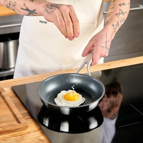 Tigaie cu suprafață antiaderentă din oțel inoxidabil ø 20 cm Lucca 3.0 – FABINI