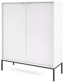Comoda alba NOVA K104