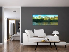 Tablou - lac (120x50 cm)