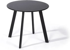 Masă de grădină Le Bonom Full Steel, ø 50 cm, negru
