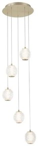 Lustra cu 3 pendule LED design modern decorativ Allure