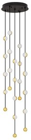 Lustra casa scarii cu pendule LED suspendate, deosebita design lux ALCINOE