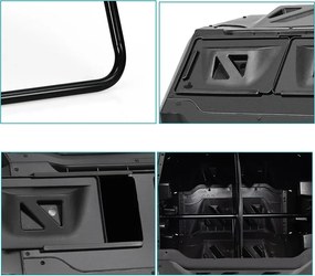 Compostor rotativ cu două camere de 160 litri
