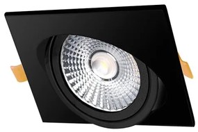 Corp de iluminat LED încastrat LED/18W/230V 4000K 11,5x11,5 cm negru