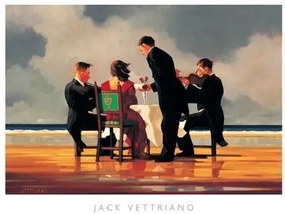 Elegy for a Dead Admiral, 1994 Reproducere, Jack Vettriano, (80 x 60 cm)