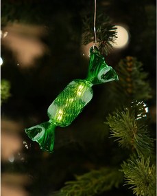 Decorațiune luminoasă de Crăciun verde suspendată ø 1,5 cm Hannah – Sirius