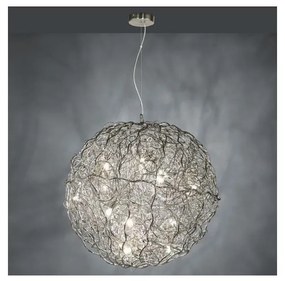 Paul Neuhaus 2019-21 - Candelabru suspendat pe cablu SAREA 15xG9/40W/230V argintiu