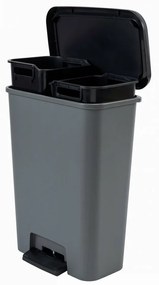 Coș de gunoi Curver Compatta, 23 + 23 l