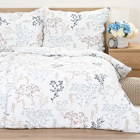 Lenjerie de pat 4Home Pastel Garden bumbac creponat, 140 x 220cm, 70 x 90 cm, 140 x 220 cm, 70 x 90 cm