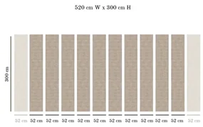 Tapet VLAdiLA Beige mosaic 520 x 300 cm