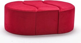 Taburet roșu Alya – Artie