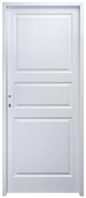 Usa de interior din LEMN cu toc reglabil - Usi vopsite Alb LEMN - 5, 80-150 mm, 700 / 800 / 900 x 2070