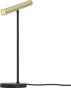 Lampă de masă modernă aurie, cu LED inclus și variator tactil - Neva