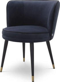 Scaun design LUX Grenada, savona albastru 115883 HZ