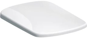 Capac WC din duroplast, Geberit Selnova 500.334.01.1, alb, inchidere lenta, 355 x 450 mm
