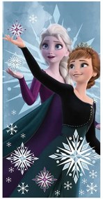 Disney Regatul de gheață Prosop de baie Snowflake, prosop de plajă 70x140cm