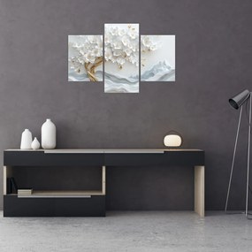 Tablou – Arborele vieții 3D elegant (90x60 cm)