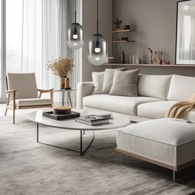 Lustră pe cablu ALIAS 1xE14/40W/230V d. 24 cm negru/gri