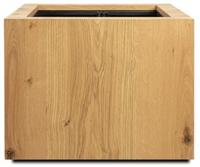 Ghiveci din lemn cu auto-irrigare TAMMI, quadrat, mai multe variante - Hobby Flower Dimensiuni: 54 x 54 x 40, Culoare: stejar natural