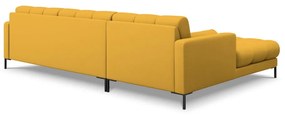 Colțar cu extensie pe partea stângă Cosmopolitan Design Bali, galben
