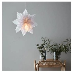 Markslöjd 705836 - Decorațiune de Crăciun NEELA, 1xE14/25W/230V, Ø 43 cm, albă