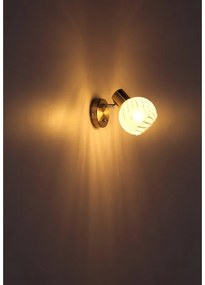 Aplica cu spot design modern WILLY nichel