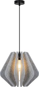 Lustră suspendată pe cablu MARGARET 1xE27/40W/230V gri