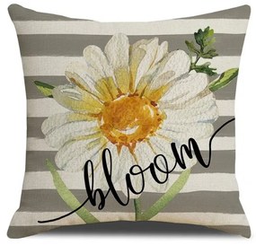 Husa de perna BLOOM 45x45 cm, gri