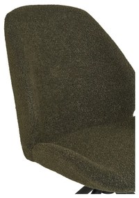 Monte Carlo scaun pivotant de luat masa ecobleather verde