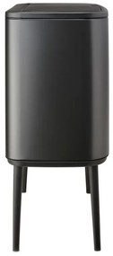 Coș Brabantia Bo Touch 1008854, 36 L, Deschidere lină și silențioasă, Deschidere mare, Gri închis