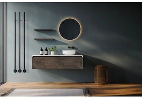 P.M.H. OL1B - Uscător electric de prosoape OLE 24W/230V 170 cm IP44 negru