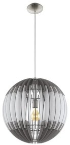 Eglo 79138 - Lustră pe cablu OLMERO 1xE27/60W/230V