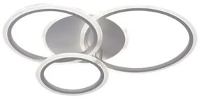 Lustră LED dimabilă aplicată LED/40W/230V alb + telecomandă