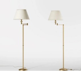 Lampadar din alama cu brat articulat Elegant