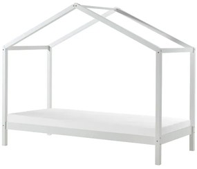 Set DALLAS în alb format dintr-un Pat copii Vipack fără gard (90 x 200 cm) și o SALTEA PAT COPII Basic Cool (90 x 200 x 10 cm).