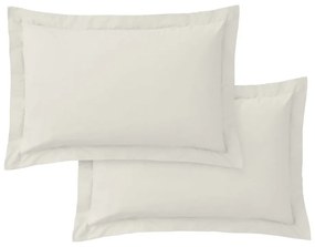 Fețe de pernă 2 buc. din bumbac percal 50x75 cm Cotton Percale – Bianca