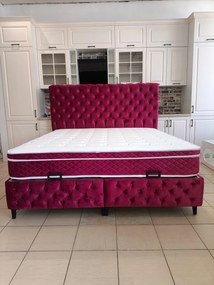 PAT MATRIMONIAL ROYAL 2 PERSONALIZABIL PE CULORI SI DIMENSIUNI saltea inclusa