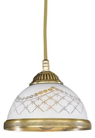 Pendul clasic design italian din alama, sticla 7002 RA-L. 7002/16