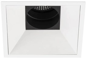 Spot LED incastrabil DEEP60 Downlight square white 60° 2700K honeycomb