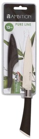 Cutit utilitati, otel, crem-maro, 13cm, pure line