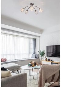 Searchlight 11525-5SN - Lustră aplicată ASTRAL 5xG9/33W/230V crom mat