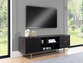 Dulap TV Newelon NW06 (Negru + auriu) . 1106243