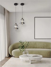 Pendul, Lustra LED design modern decorativ CRATER